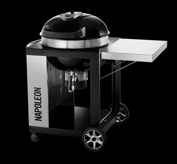 Napoleon PRO Cart Charcoal Kettle Grill Black 1